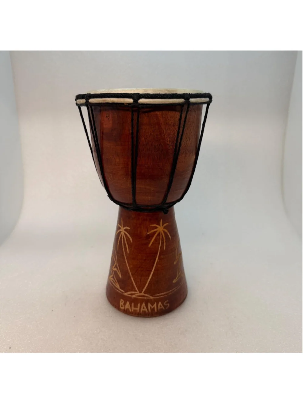 Vintage Bahamas Souvenir Djembe Drum